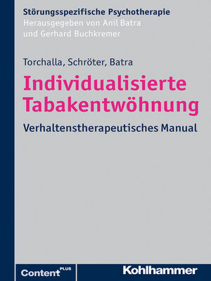 cover image of Individualisierte Tabakentwöhnung